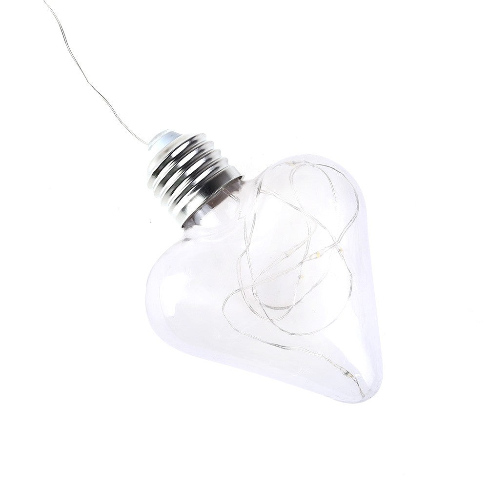 10 Loving Hearts 100-LED Decorative Lamp String Lights with Copper Wire Cell Case