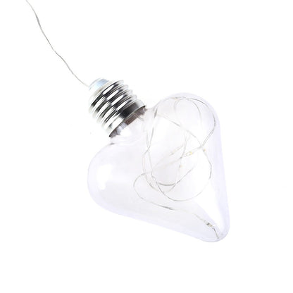 10 Loving Hearts 100-LED Decorative Lamp String Lights with Copper Wire Cell Case