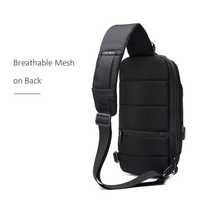 Men Camping Hiking Outdoor Shoulder Bag