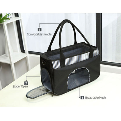 DODOPET 50x19x30cm Portable Pet Carrier Bag Cats Dogs Pet Kennel Travel Carrying Bag