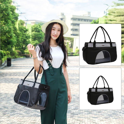 DODOPET 50x19x30cm Portable Pet Carrier Bag Cats Dogs Pet Kennel Travel Carrying Bag
