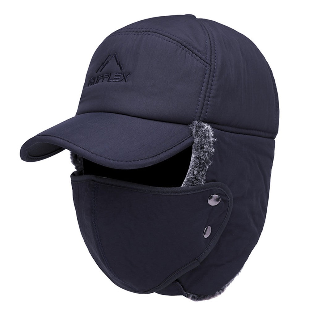 SUPPLEX Winter Warm Hat with Detachable Mask Full Face Outdoor Windproof Hat Baseball Cap