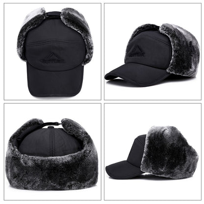 SUPPLEX Winter Warm Hat with Detachable Mask Full Face Outdoor Windproof Hat Baseball Cap
