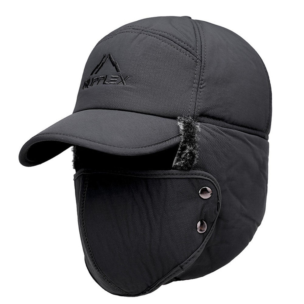 SUPPLEX Winter Warm Hat with Detachable Mask Full Face Outdoor Windproof Hat Baseball Cap