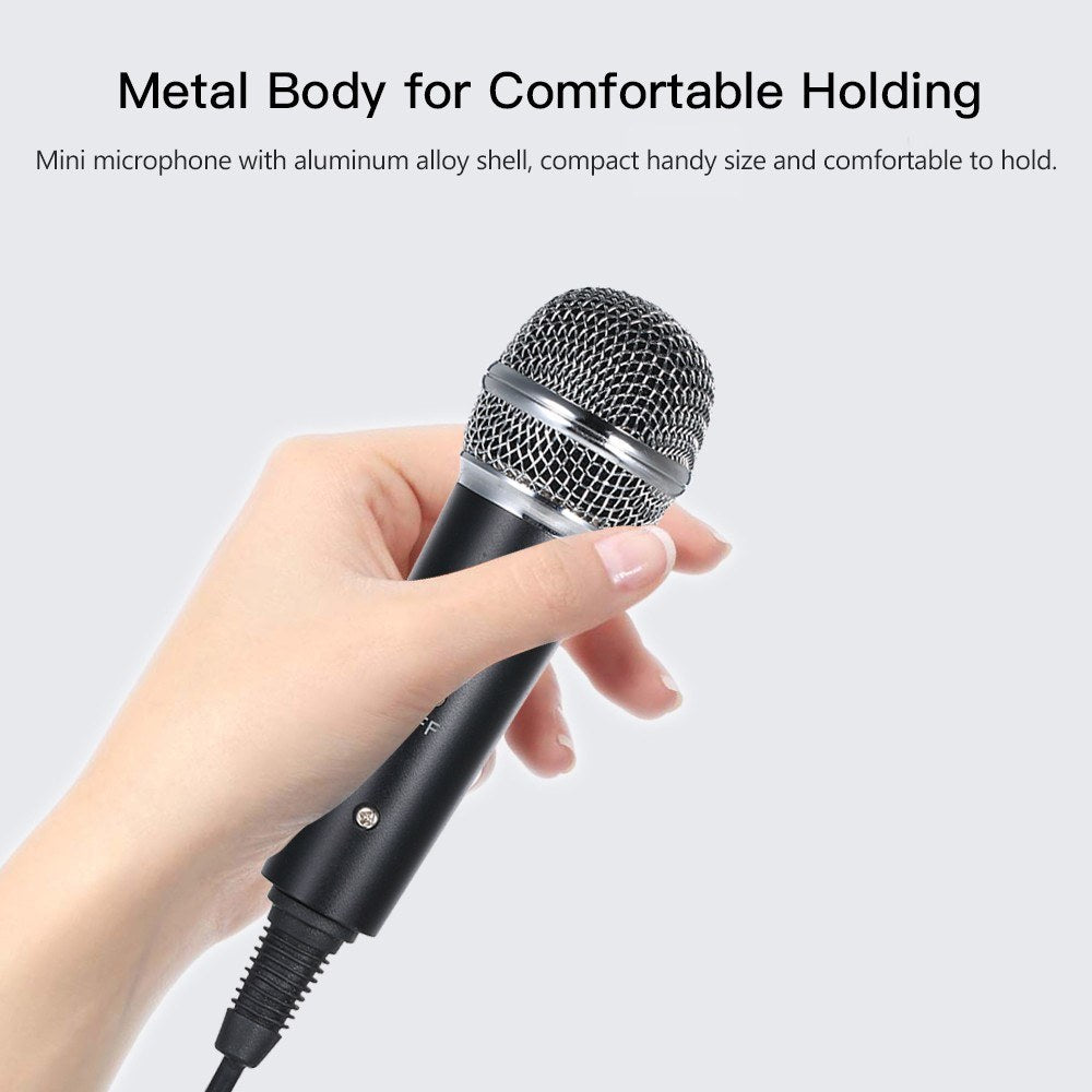 Video Microphone Kit with Mic Tripod Shock Mount Pop Filter Windshield Adapter Cable 3.5mm Plug