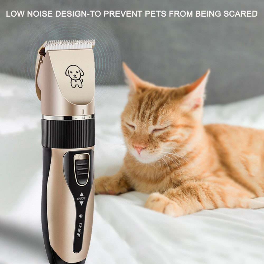 Pet Grooming Hair Clipper USB Rechargeable Shavers Hair Cutter Dog Cat Rabbit Hair Trimmer Cutter Baby Hair Clipper