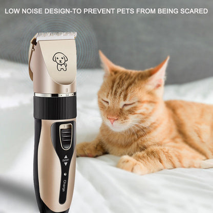 Pet Grooming Hair Clipper USB Rechargeable Shavers Hair Cutter Dog Cat Rabbit Hair Trimmer Cutter Baby Hair Clipper