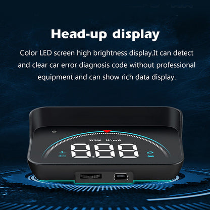 Intelligent Heads Up Display High Definition Refitted Speedometer [CE/RoSH Certified] for Automobile Vehicle Heads Up Display Car Digital Speedometer