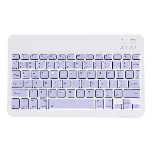 10-inch Wireless BT Keyboard Three-system Universal Colorful Rechargeable BT Keyboard