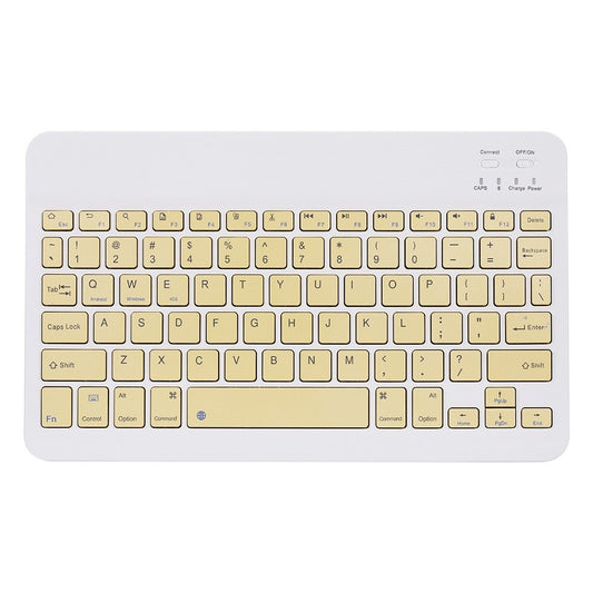 10-inch Wireless BT Keyboard Three-system Universal Colorful Rechargeable BT Keyboard