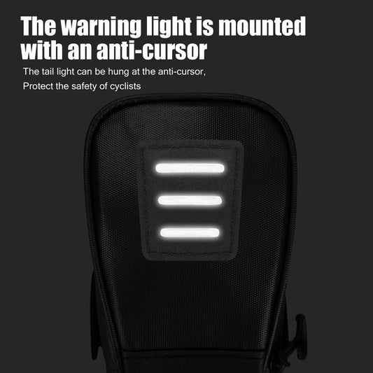 132054 Mountain Road Cycling Bike Bicycle Strap-on Rear Seat Saddle Bag