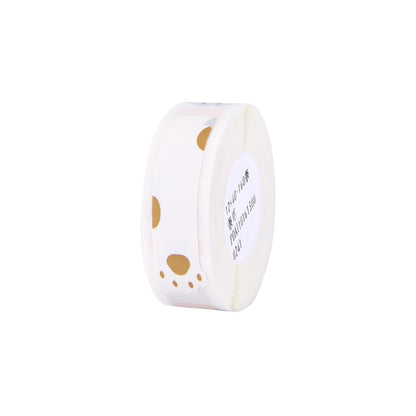 160Pcs/Roll For Home Organizer Supermarket Study Waterproof Thermal Printing Blank Labels