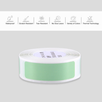 160Pcs/Roll For Home Organizer Supermarket Study Waterproof Thermal Printing Blank Labels