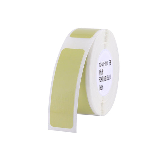 160Pcs/Roll For Home Organizer Supermarket Study Waterproof Thermal Printing Blank Labels