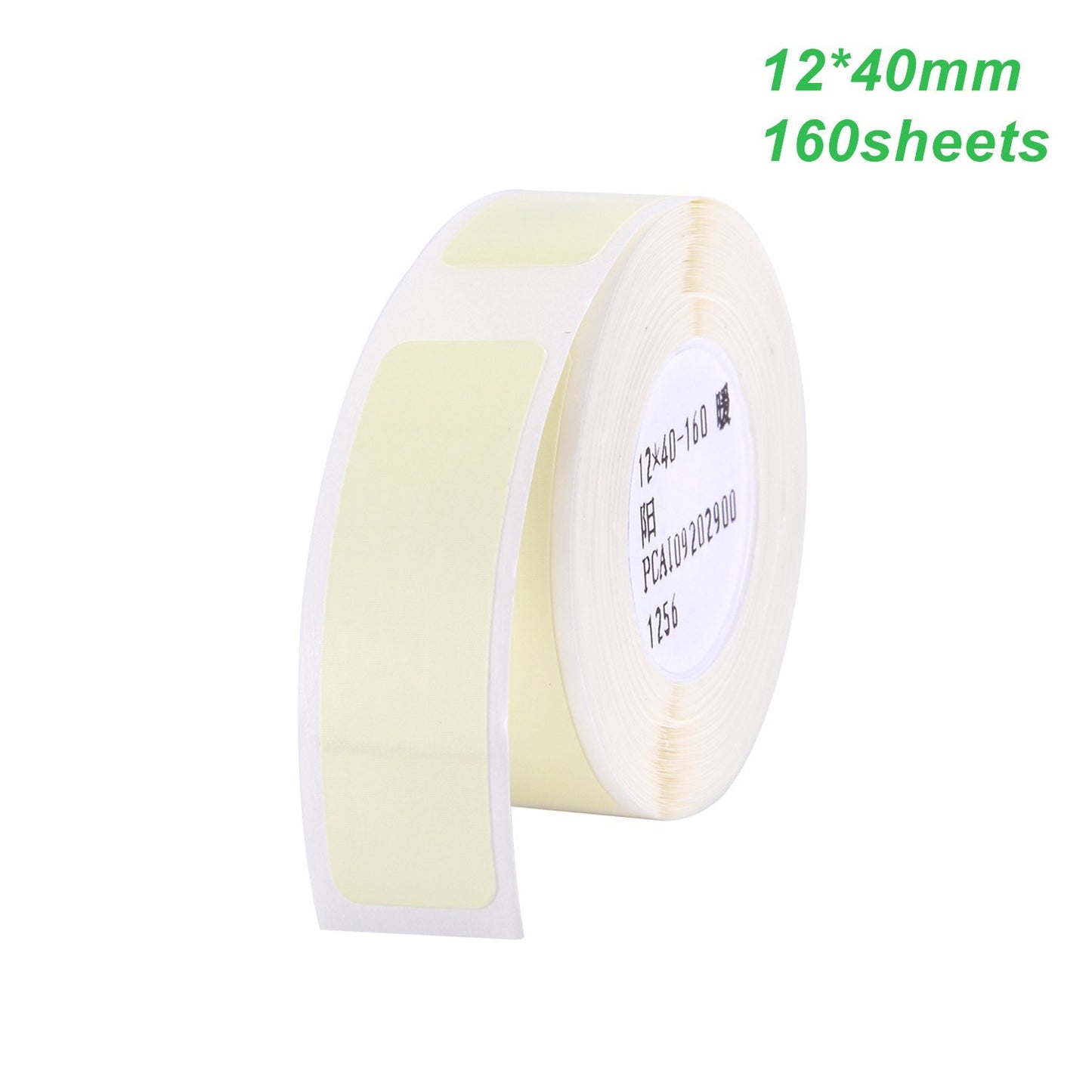 160Pcs/Roll For Home Organizer Supermarket Study Waterproof Thermal Printing Blank Labels
