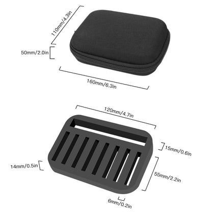 16 Pcs Fishing Spoons Lures Metal Baits Set with Water-resistant Storage Bag Case for Trout Bass Casting Spinner Fishing Bait