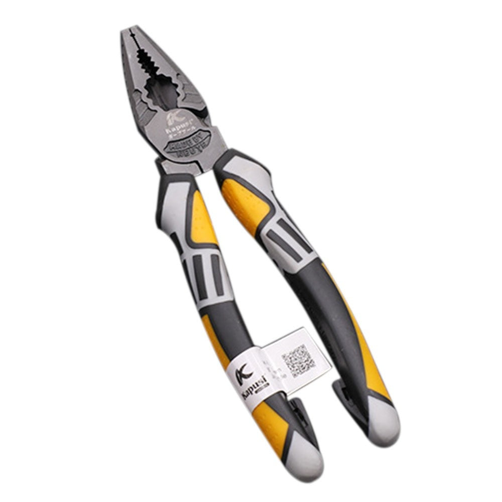 8&#39;&#39; Long-nose Wire Cutter Plier Professional Electrician Plier Wire Stripper Chrome Vanadium Steel Handheld Wire Cutting Crimping Tool