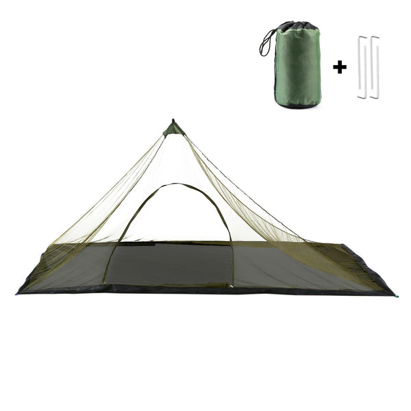 Outdoor Sports Mesh Tent Backpacking Hiking Camping Tent with Carrying Bag