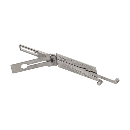 2-in-1 Auto Pick and Decoder Kit Sturdy Multi-Tool with Storage Box for Auto Car Repair (HU66)
