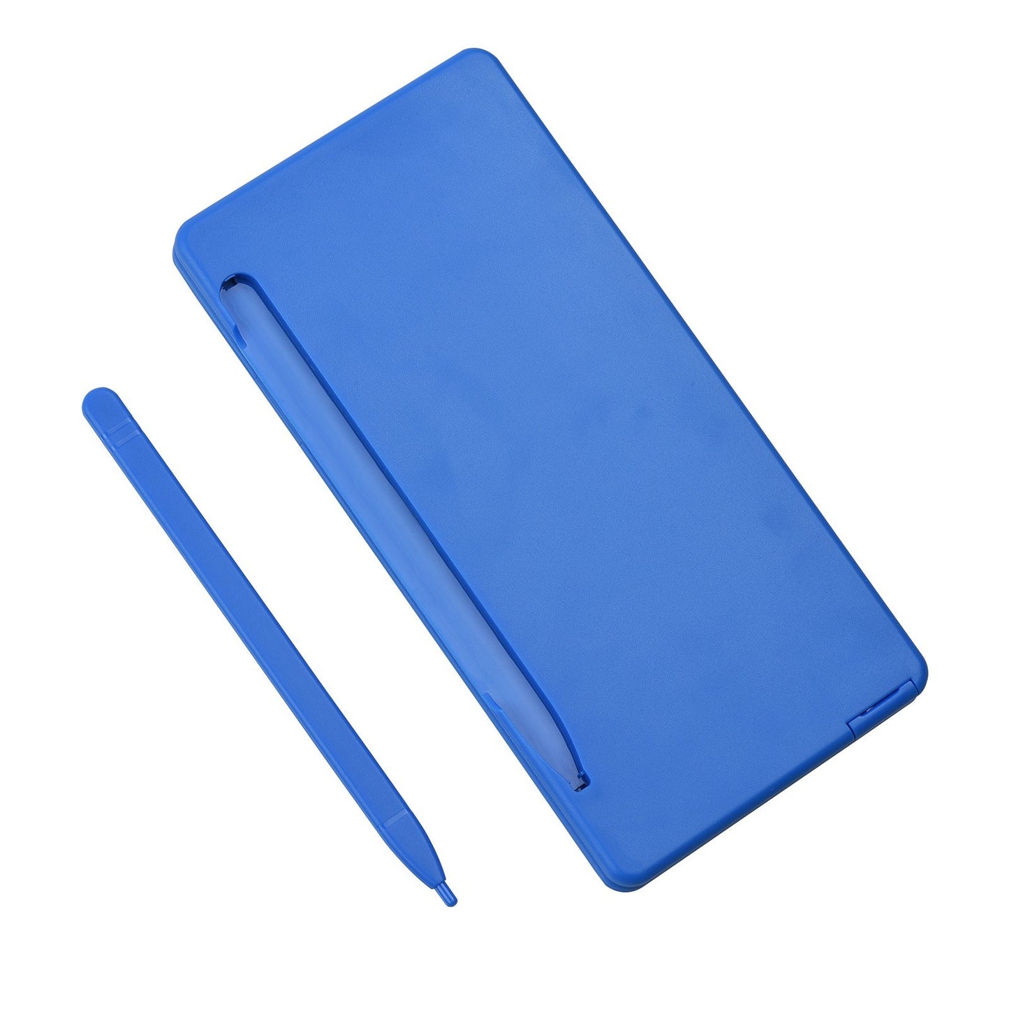 Foldable Calculator + 6 Inch LCD Writing Tablet Digital Drawing Pad 12 Digits Display with Stylus Pen Erase Button for Children Adults