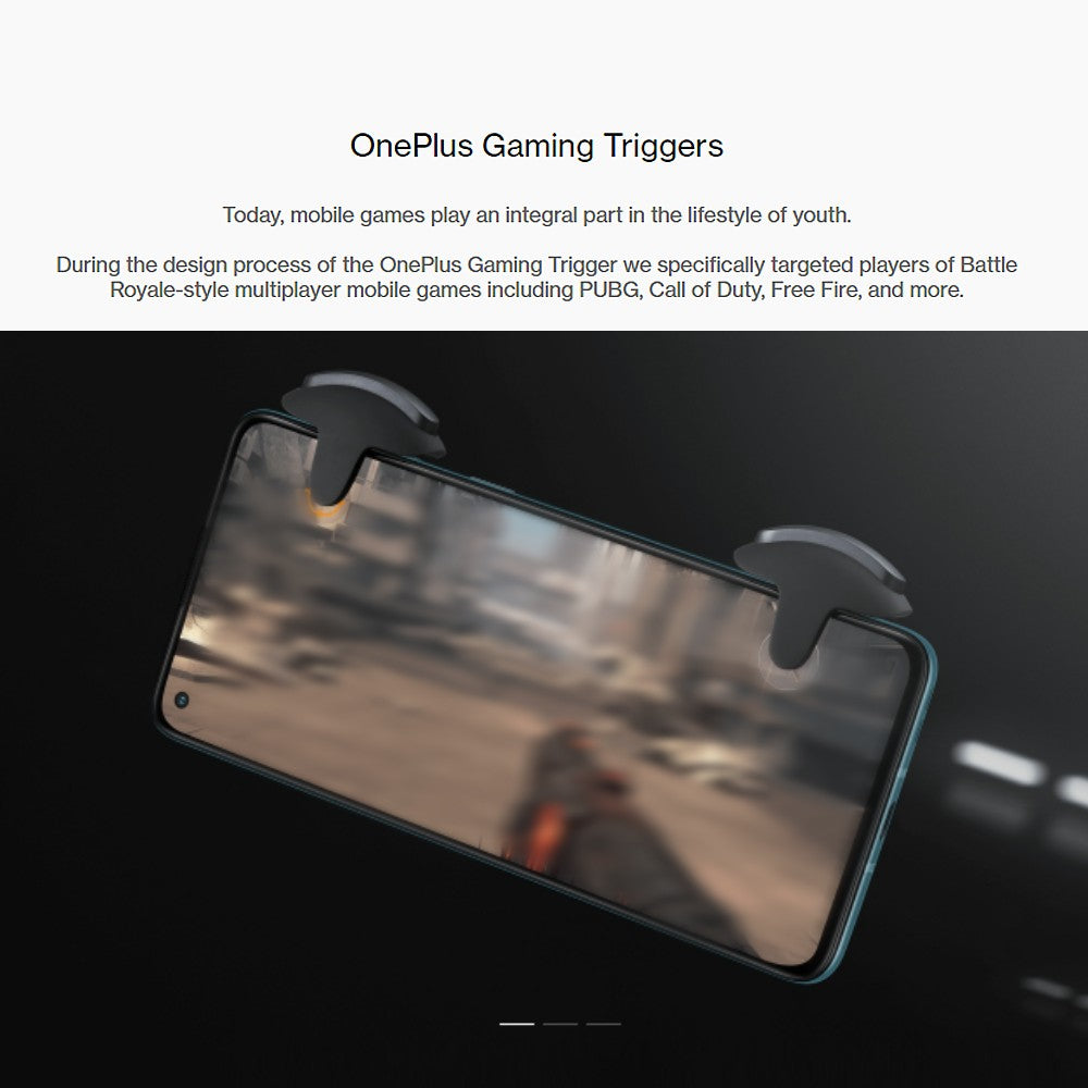ONEPLUS G201A Mobile Triggers Mobile Game Controller Shooter Sensitive Controller Joysticks Aim and Fire Trigger