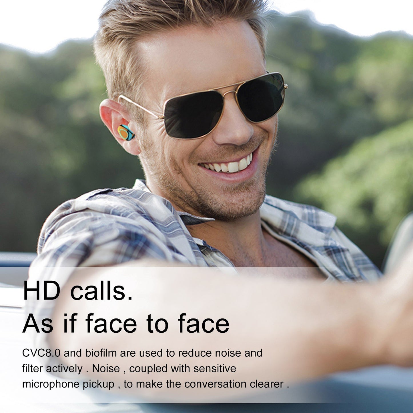 MR-G20 Wireless LED Display HD Call BT 5.1 Mini Sport Headsets Earphone Earbuds with Mic