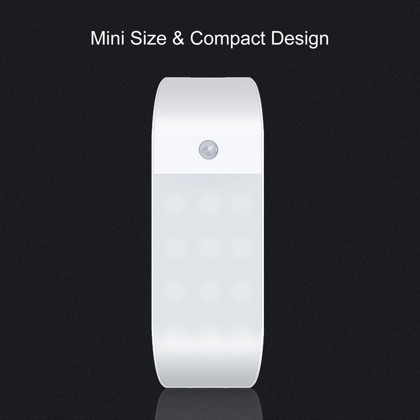 12 LEDs Cabinet Lamp Adopted PIR Motion Inductor Sensor Light Control USB Charging Port Magnetic Base Design Rechargeable Cell for Living Room Bedroom Corridor