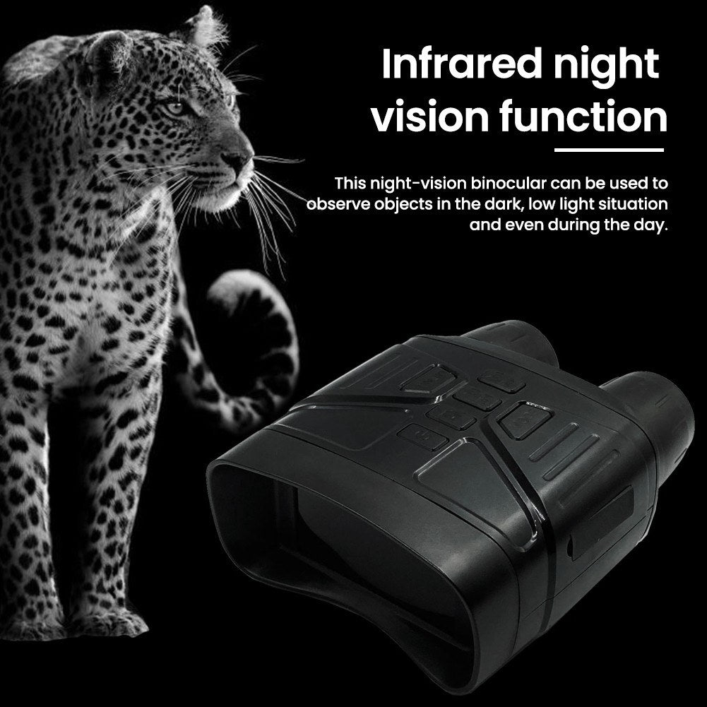 NV4000 12 Megapixel Optical Binocular Night Visions Infrared 5X Digital Zoom Photo Video Playback for Outdoor Hunts Boating