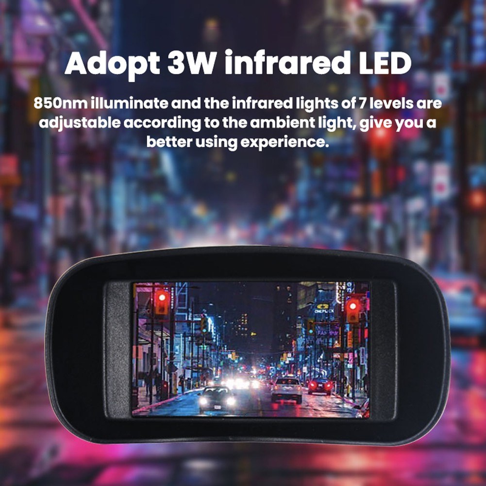 NV4000 12 Megapixel Optical Binocular Night Visions Infrared 5X Digital Zoom Photo Video Playback for Outdoor Hunts Boating
