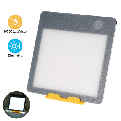 3-Level Adjustable Brightness Portable Energy Light UV-Free 10000 Lux LED Bright Lamp  Natural Sunlight Table Lamp with Stand for Home Office