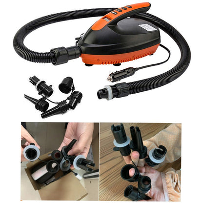 16PSI High-Pressure Air Pump Dual Stage Inflation and Deflation Function Pump with 6Pcs Nozzles
