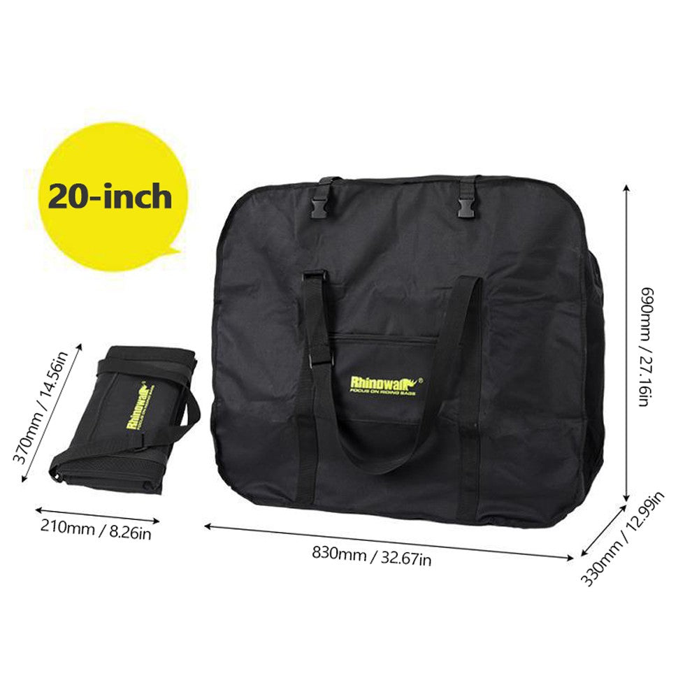 20-inch Electric Folding Bicycle Bag Bicycle Cycling Backpack Handlebar Bag MTB Bicycle Accessories