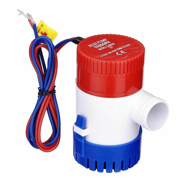 1100GPH 12V Electric Marine Submersible Bilge Pump Boat Yacht High Efficiency Low Noise Bilge Water Excluding Device