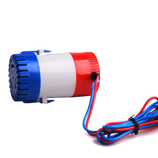 1100GPH 12V Electric Marine Submersible Bilge Pump Boat Yacht High Efficiency Low Noise Bilge Water Excluding Device