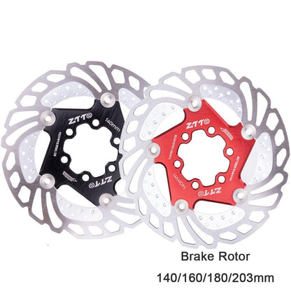 203mm 180mm 160mm 140mm 6 Bolts Rotor Steel MTB Bicycle Disc Brake Cooling Floating Rotor For Mountain Bike