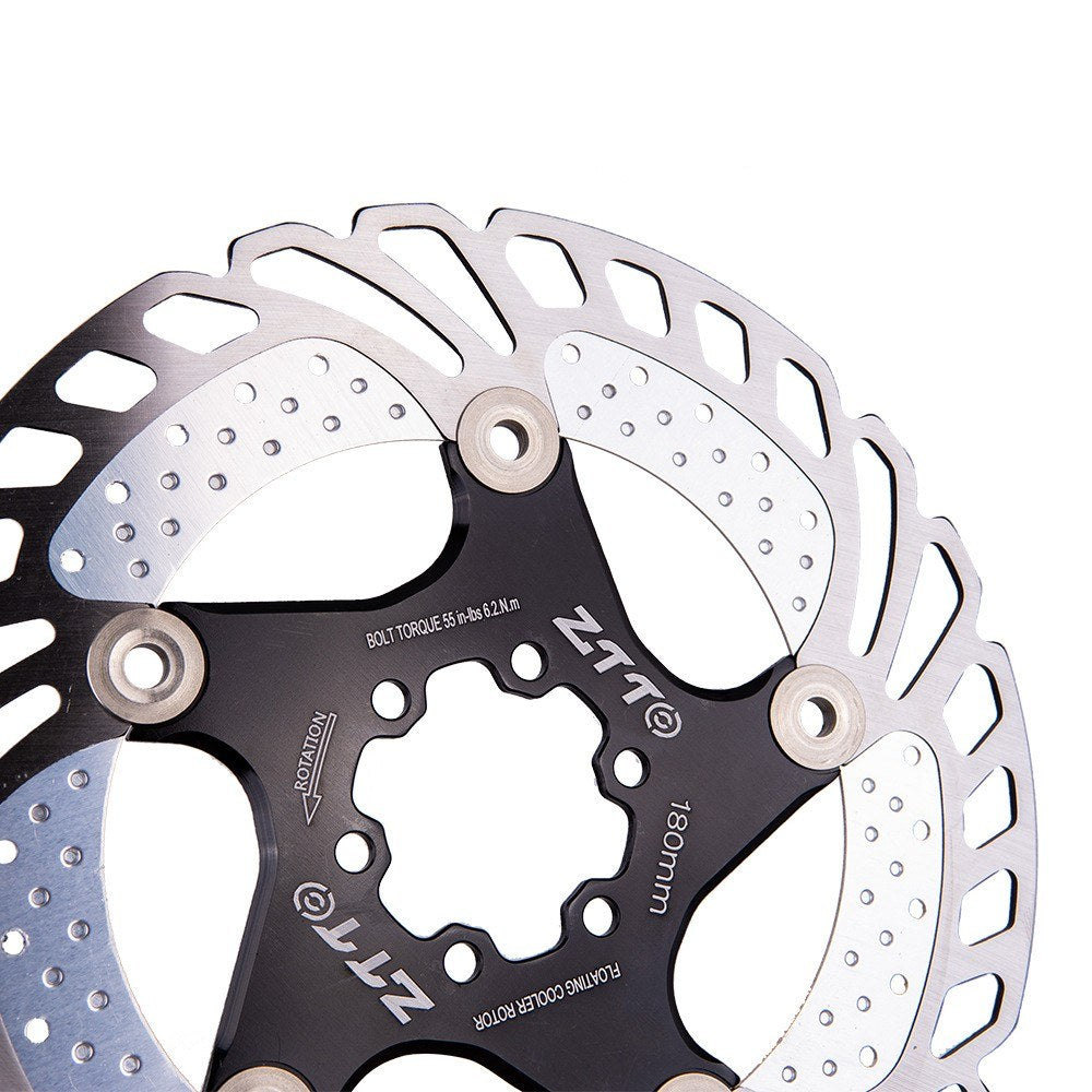203mm 180mm 160mm 140mm 6 Bolts Rotor Steel MTB Bicycle Disc Brake Cooling Floating Rotor For Mountain Bike