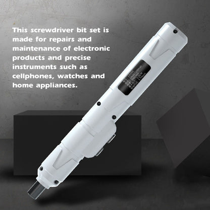 12Pcs Cordless Electric Screwdriver Kit USB Rechargeable 1100mAh Battery 3.6V Automatic Screwdriver
