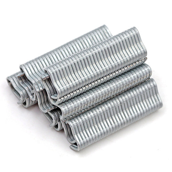 600PCS Stainless Steel Hog Rings M-shaped Ring Nail Perfect for Furniture Upholstery Animal Pet Cages