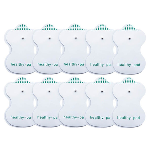 5Pair Snap TENS Units Electrode Pad Non-woven Digital TENS Replacement Tens Electrodes for Muscle Stimulator Tens Machine Pads