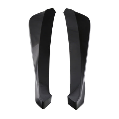 2Pcs Rear Bumper Lip Wrap Angle Splitter Diffuser Canard Aprons Body Side Skirt Rocker Winglet Wings