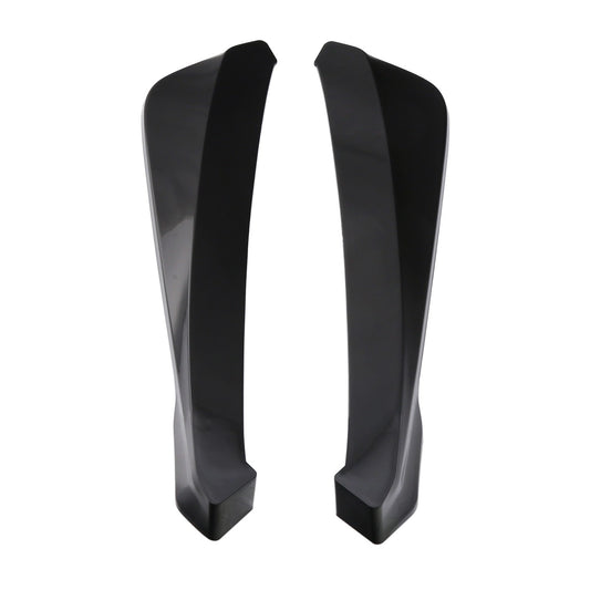 2Pcs Rear Bumper Lip Wrap Angle Splitter Diffuser Canard Aprons Body Side Skirt Rocker Winglet Wings
