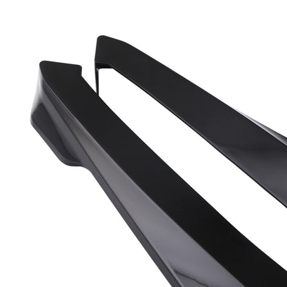 2Pcs Rear Bumper Lip Wrap Angle Splitter Diffuser Canard Aprons Body Side Skirt Rocker Winglet Wings