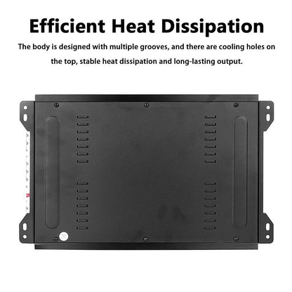 Class A/B 4-Channel Car Audio Amplifier 6800W 12V Power Amp Amplifier