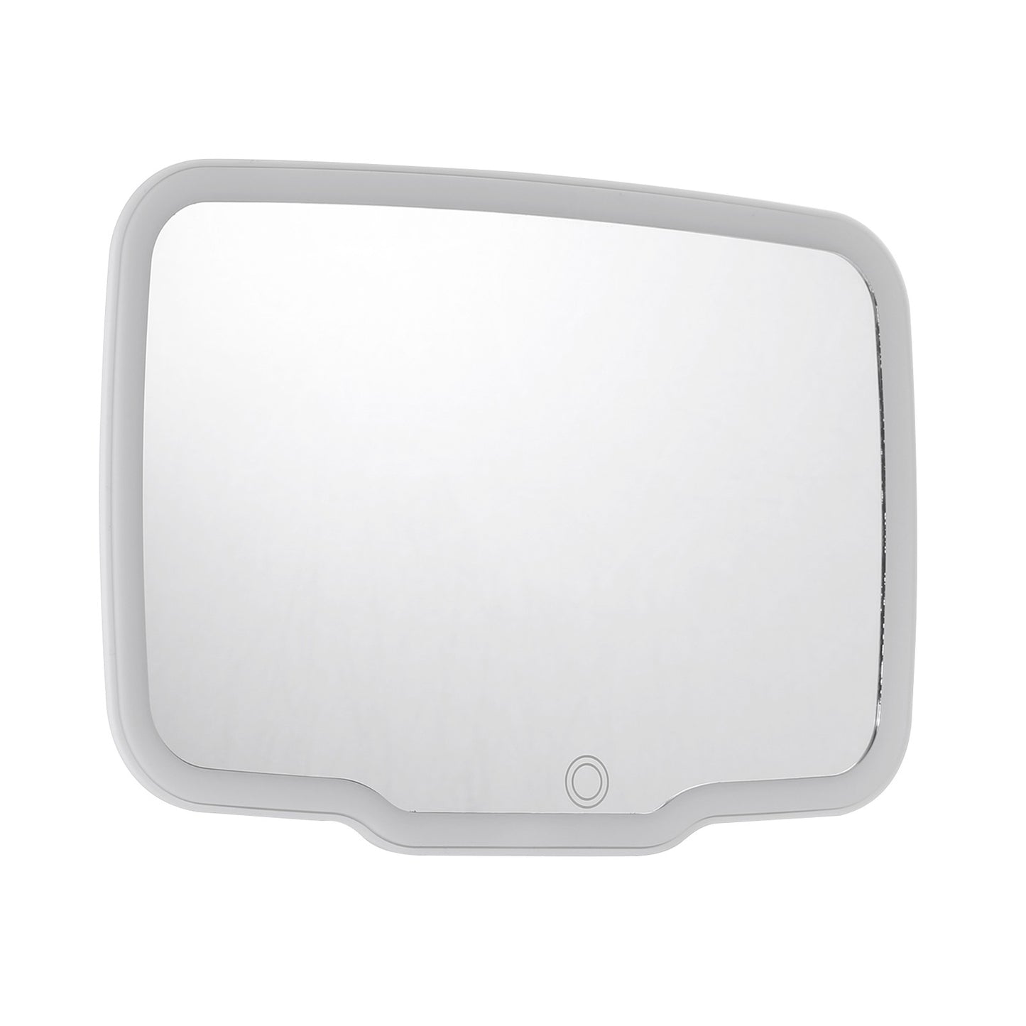 Car Sun Visor Vanity Mirror Rechargeable Makeup Mirror Dimmable Rear View Sun-Shading Cosmetic Mirror