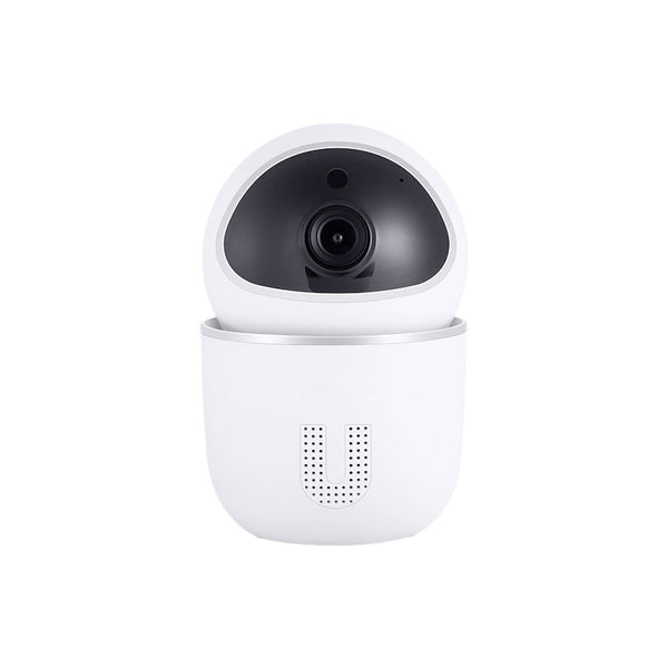 HD 720P WiFi IP Camera Precise Motion Detection Home Security 355-Degree Panoramic Wireless Camera with Two-Way Audio IR Night Vision Motion Detection Remote Control - EU Plus/White