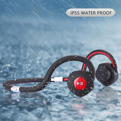 BONEIN BN702T BT4.0 Bone Conduction Headphone IP55 Waterproof Portable Foldable Wireless Headset Built-in 380mAh Battery