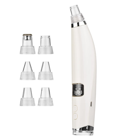 Blackhead Comedones Whitehead Pore Vacuum Cleaner Remover with Hot Compress Function with USB Cable for Women Men