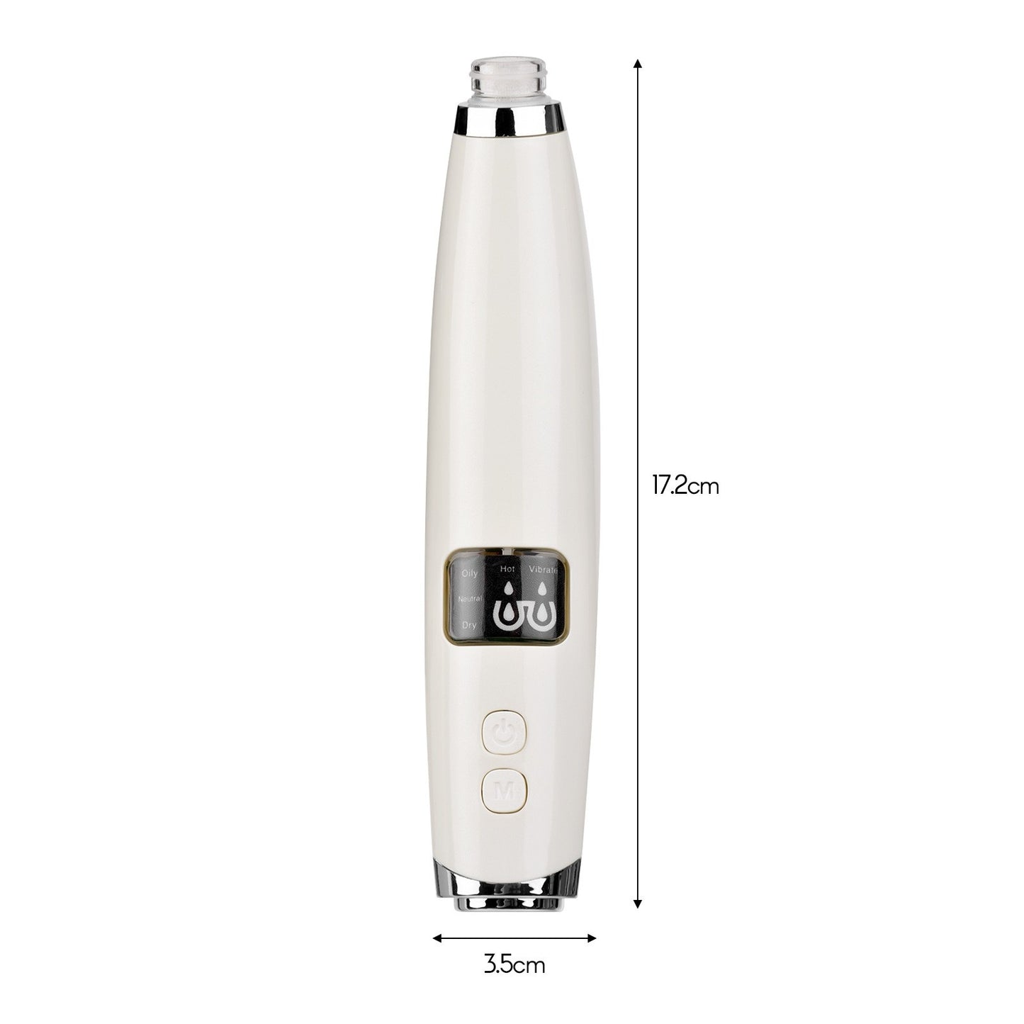 Blackhead Comedones Whitehead Pore Vacuum Cleaner Remover with Hot Compress Function with USB Cable for Women Men
