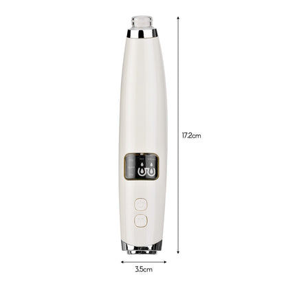 Blackhead Comedones Whitehead Pore Vacuum Cleaner Remover with Hot Compress Function with USB Cable for Women Men