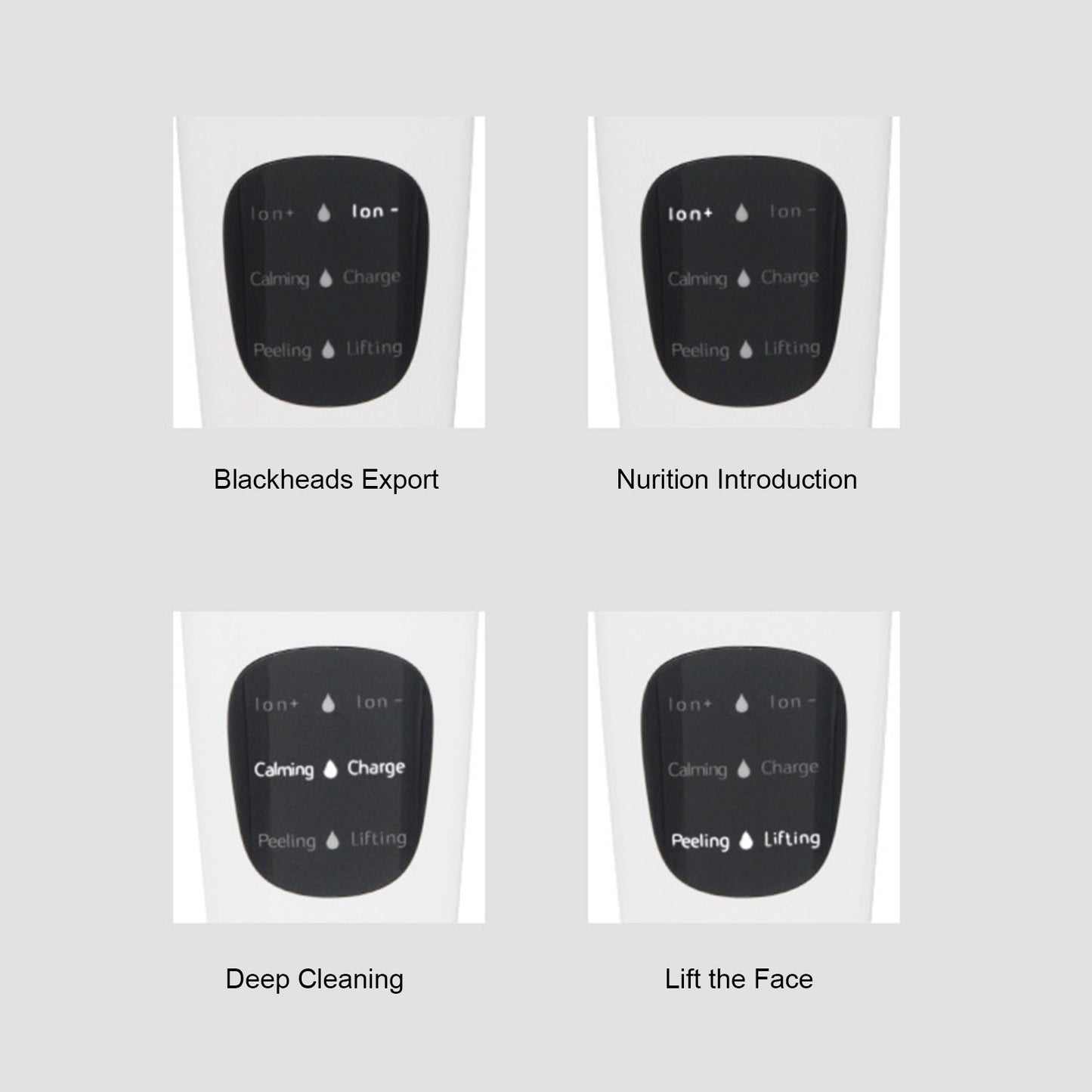 Skin Scrubber Electric Pore Cleanser Blackhead Remover Comedones Extractor Facial Skin Beauty Tool with Charging Cable